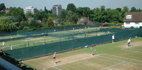 Wimbledon practice courts