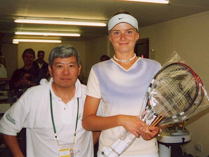 Daniela Hantuchova at Wimbledon