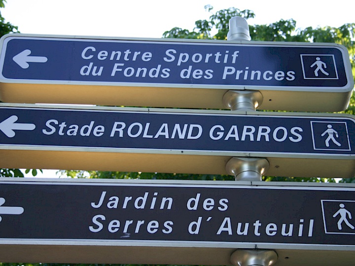 Way to Roland Garros