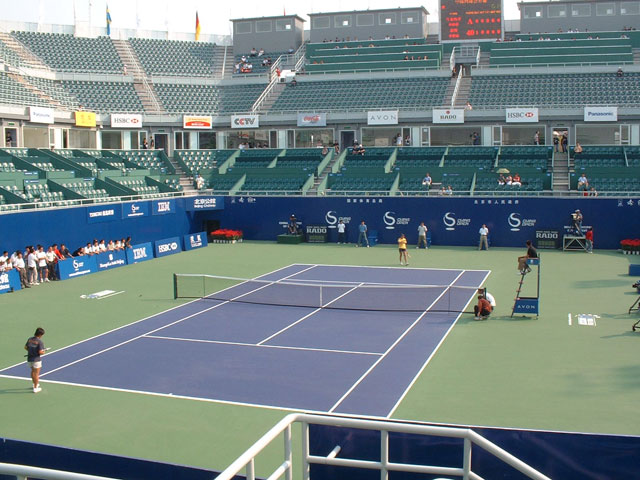 Centre Court at the China Open