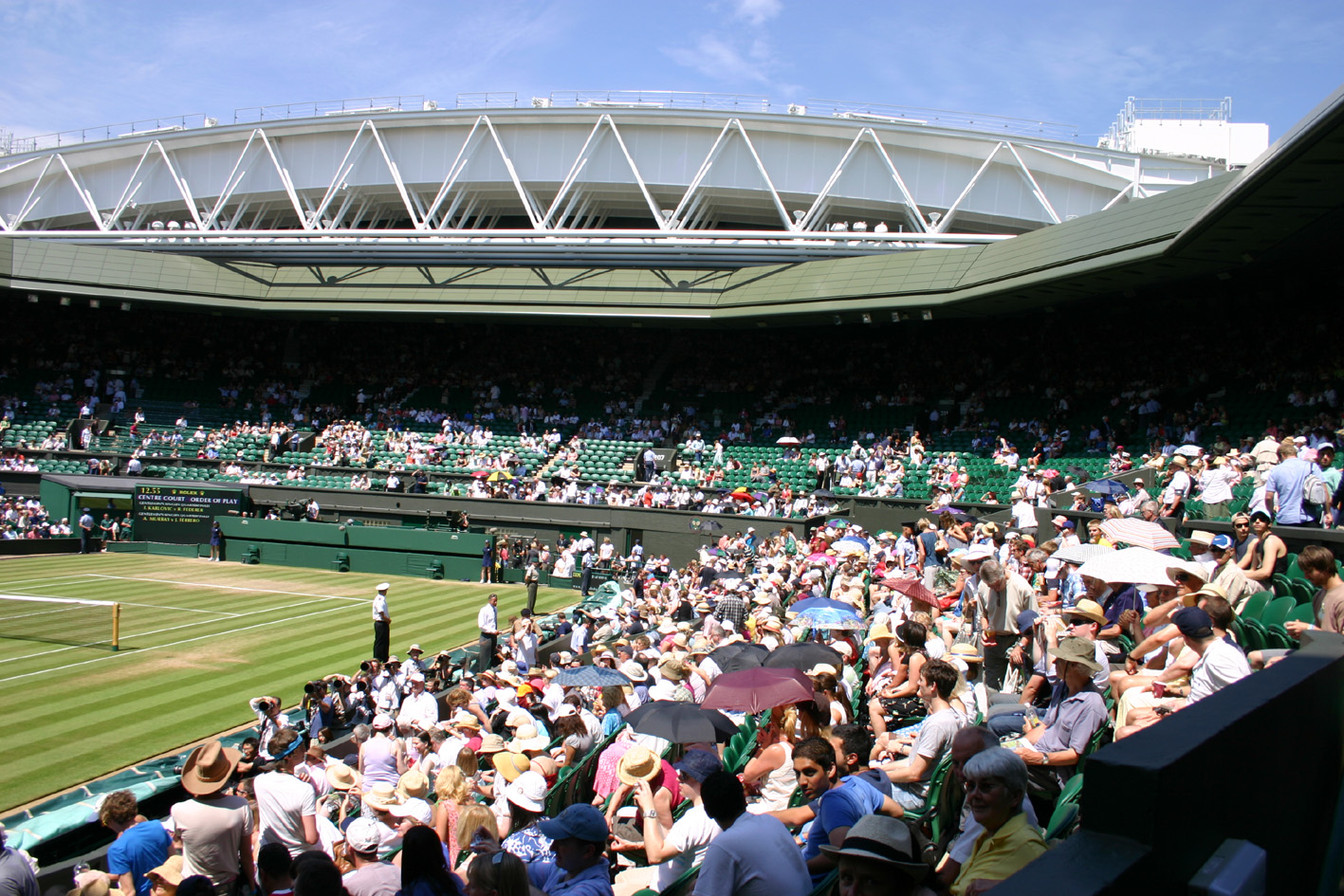 Center Court with cover