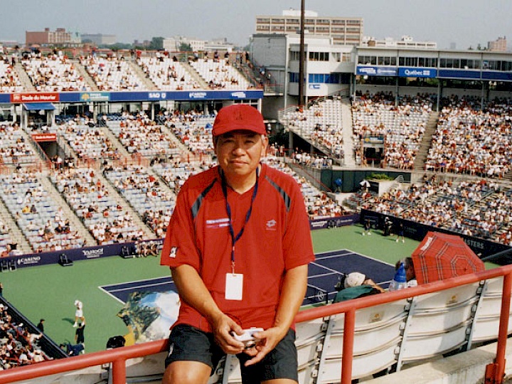 Sam at the Canada Open